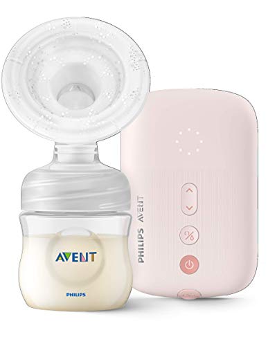 Philips Avent SCF395/11 - Sacaleches eléctricos individual silencioso con cojín...